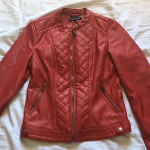 Red Leather Jacket